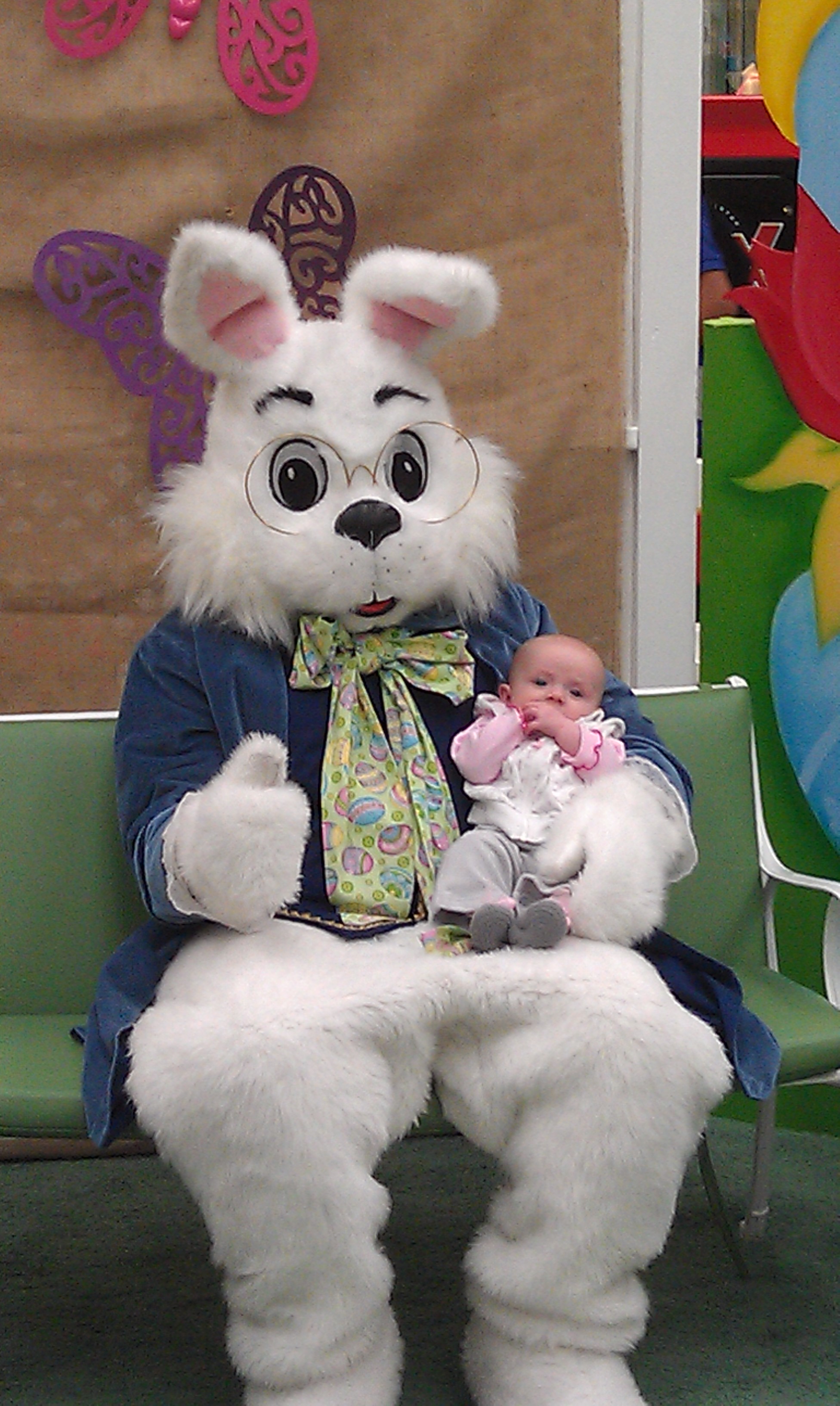 Arianna and the Easter Bunny 2013